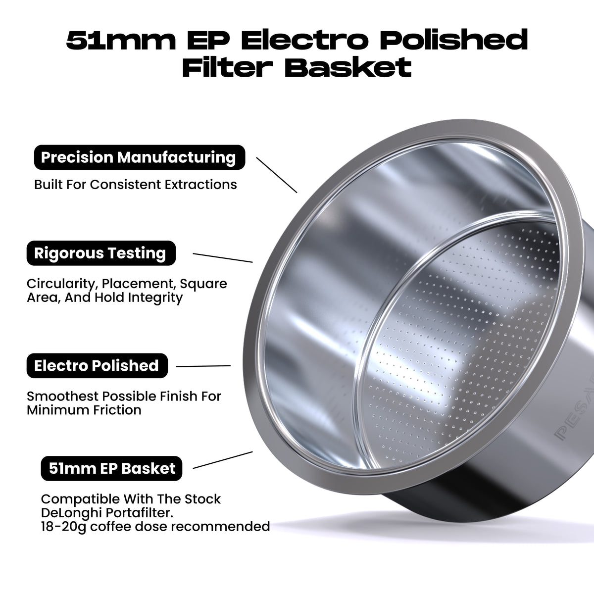 DeLonghi 51mm Extraction Kit