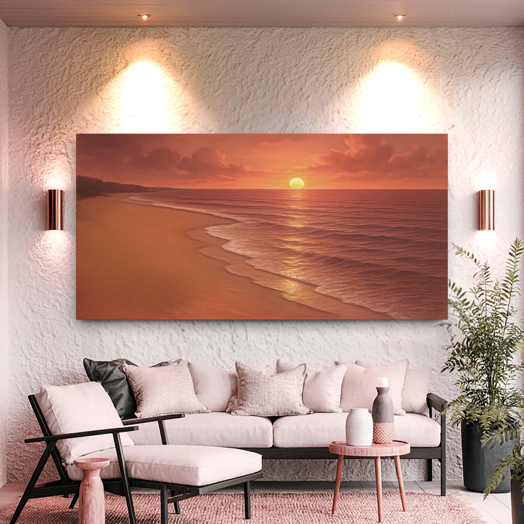 Beach Shoreline Coastal Wall Art VII