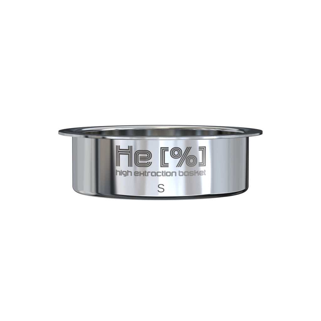 High Extraction He[%] Filter Baskets for a Fuller Coffee Experience