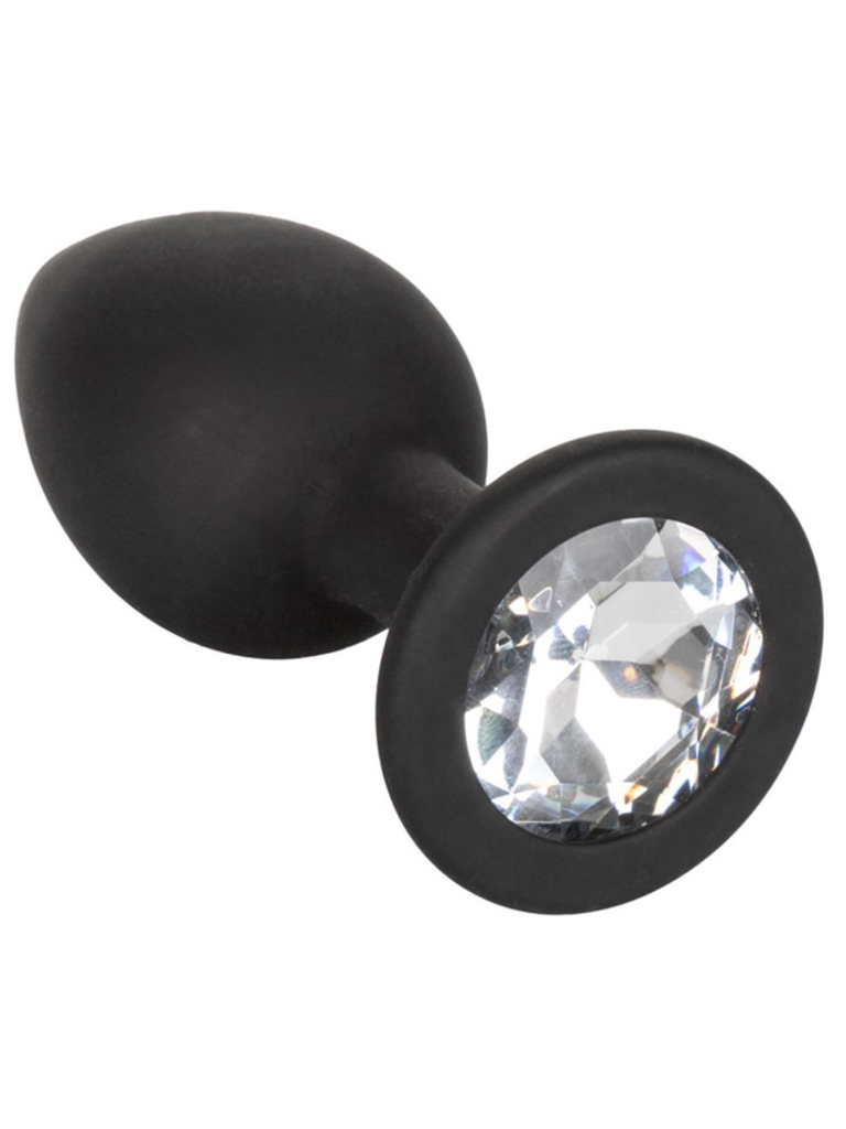 CalExotics Silicone Gem Anal Kit (Black) - 3 Plug Set