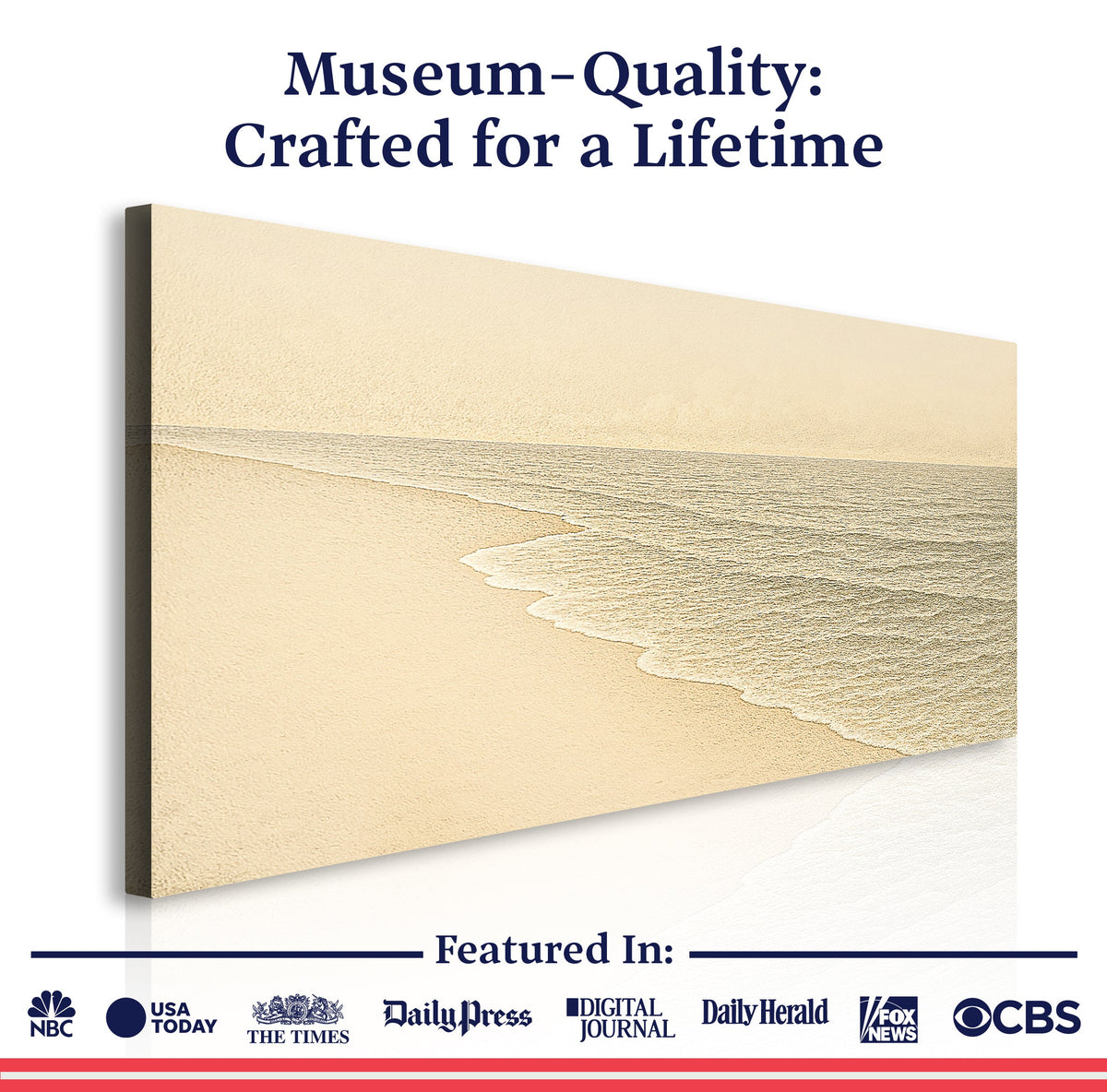 Beach Shoreline Coastal Wall Art III