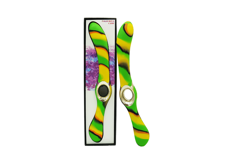 Colourful Camo Entice Vibrator -