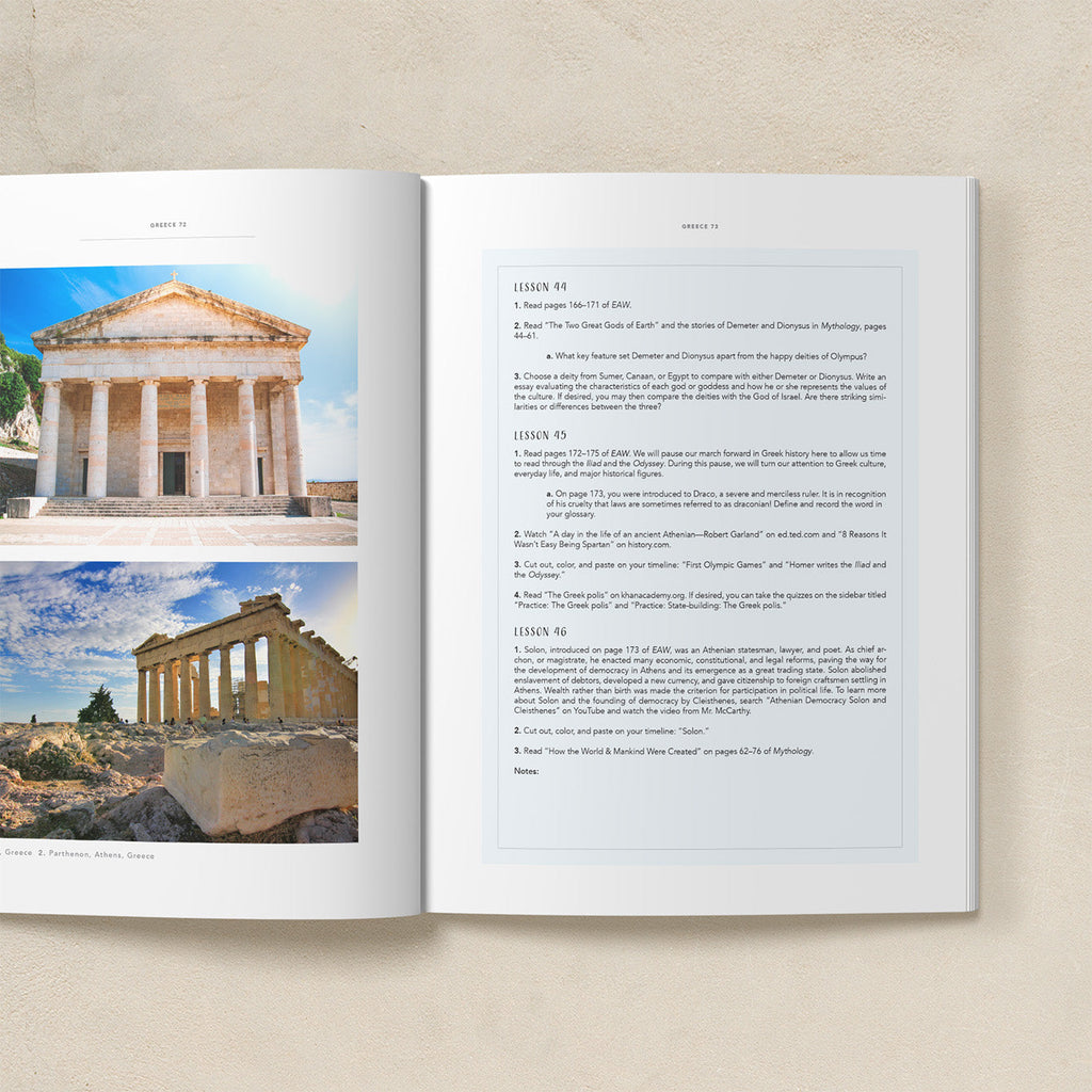 Ancient History Teacher Guide for High School (Download)