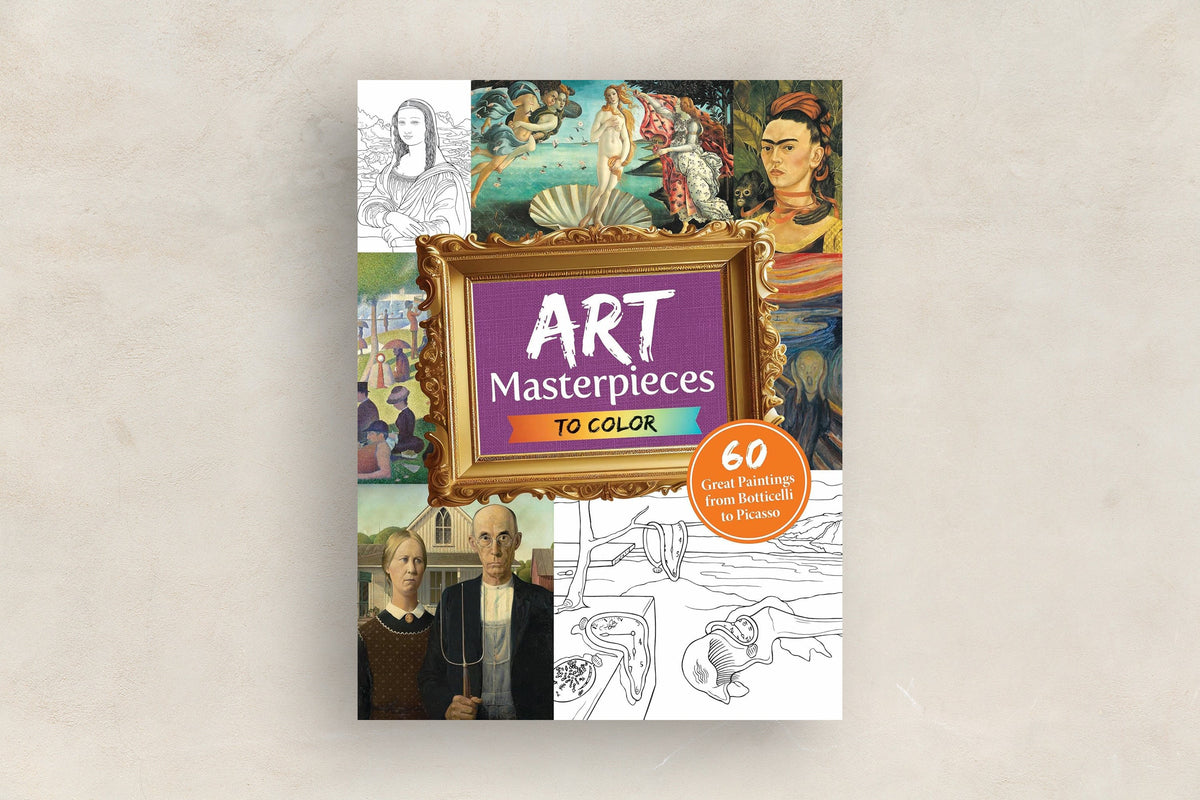 Art Masterpieces to Color: Botticelli to Picasso