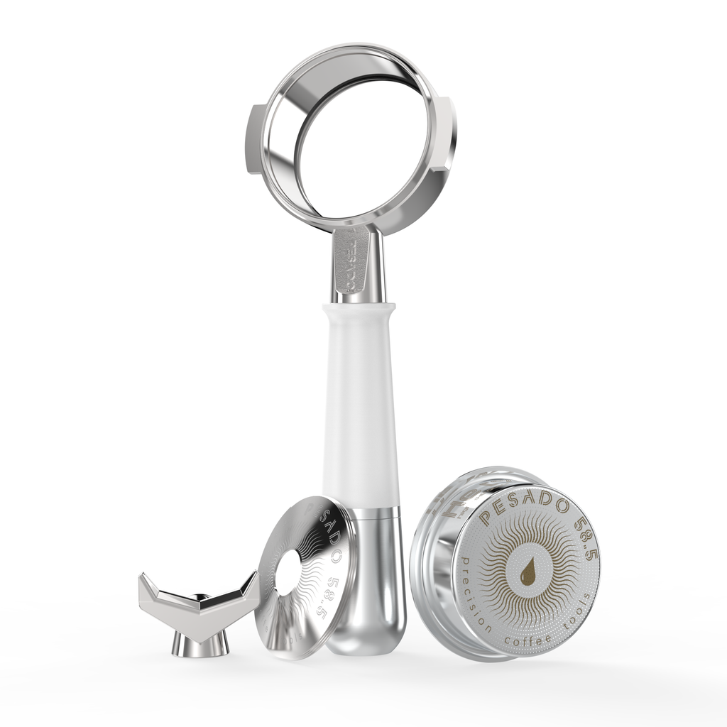 Breville 58mm Portafilter & He[%] Basket Precision Bundle
