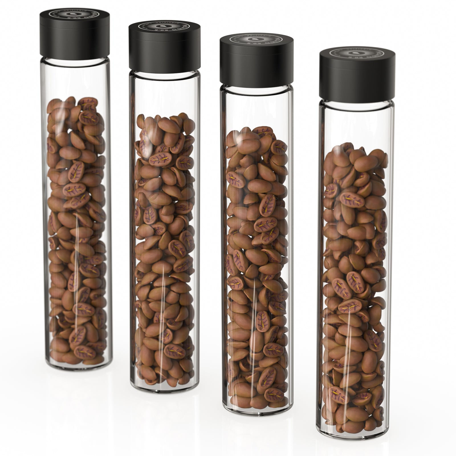 Single-Dose Coffee Tubes (Bean Tube 4-Pack)