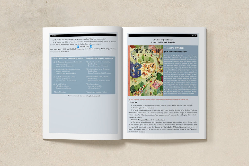 Charter School: Modern US and World History High School Curriculum