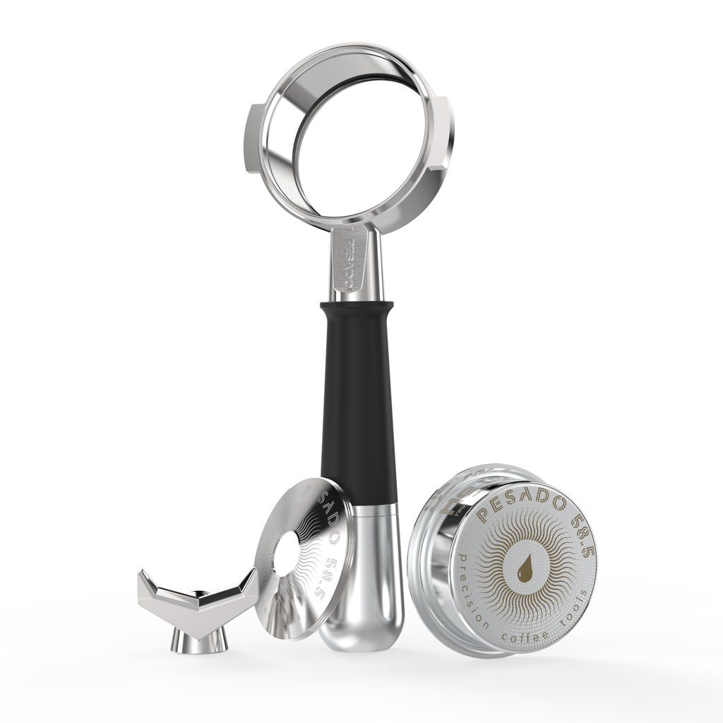 Breville 58mm Portafilter & He[%] Basket Precision Bundle