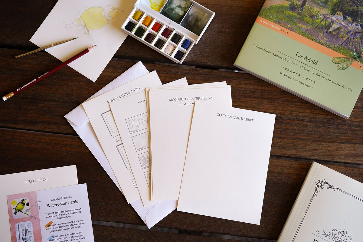 Far Afield Watercolor Cards