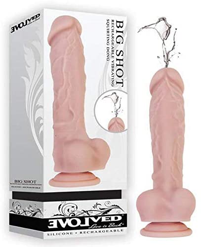 Evolved Big Shot Squirting Vibrating Dong