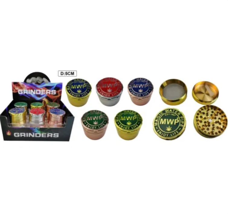4 Piece Metal Grinder 5cm
